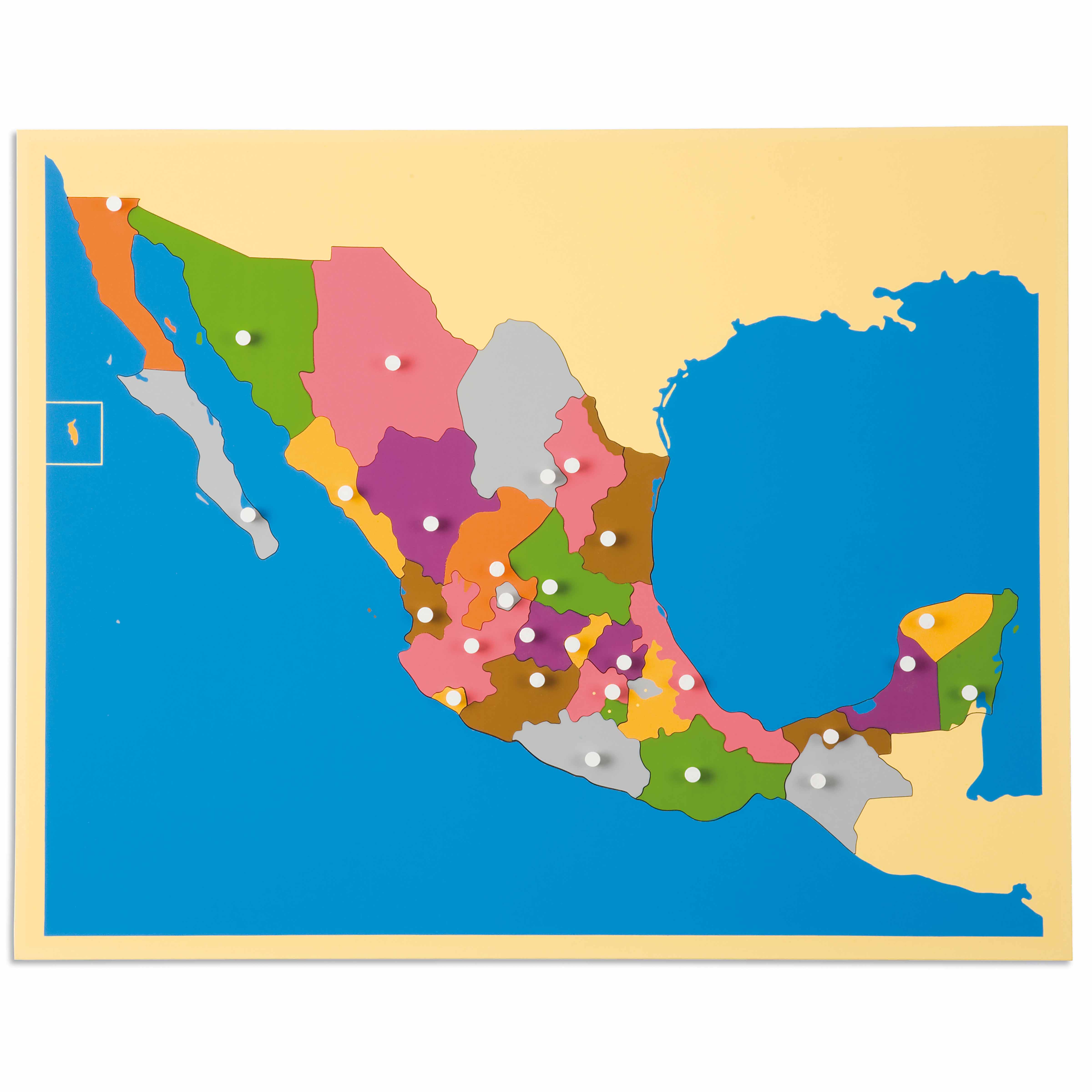 Liberty Puzzles map deals of Republic of Mexico